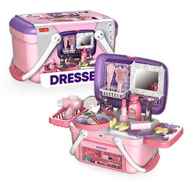 Kids Pretend Basket Playset  Dresser