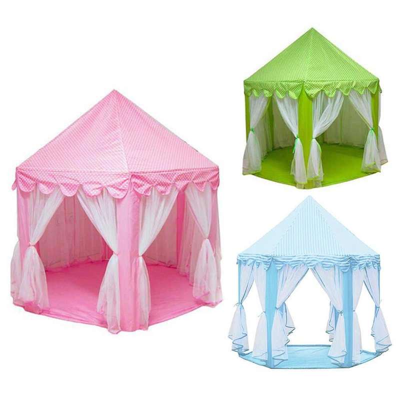 Kids Pretend Play Tent - Pink