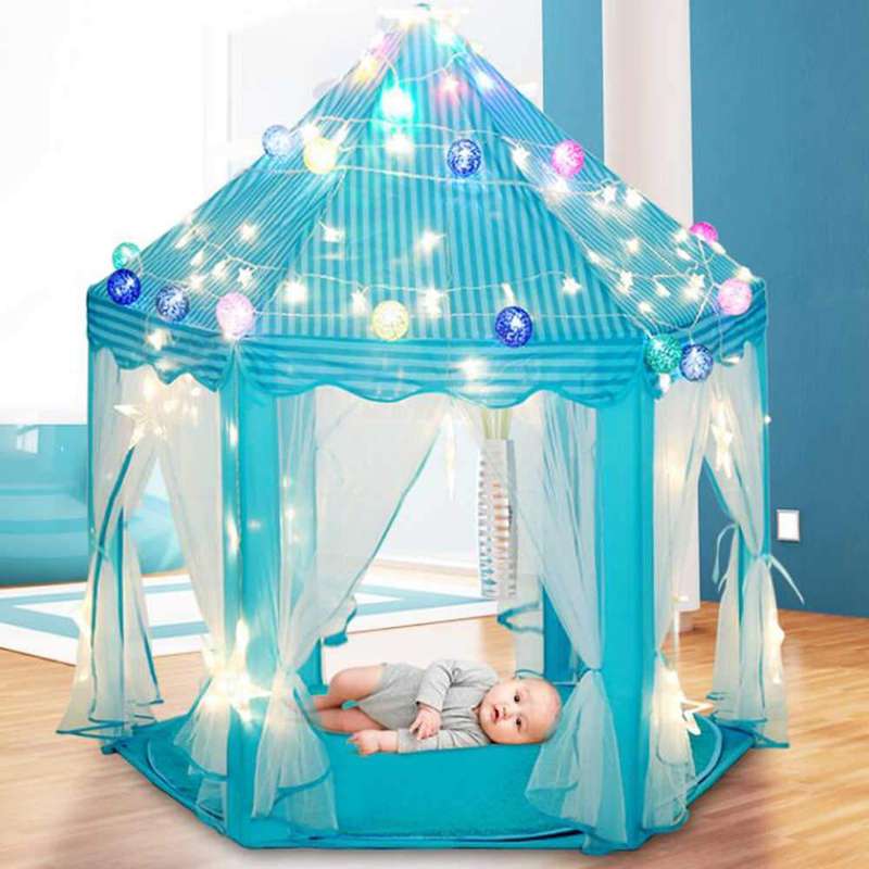 Kids Pretend Play Tent - Pink