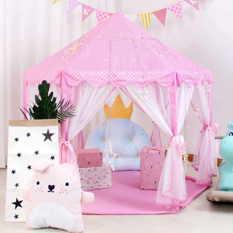 Kids Pretend Play Tent - Pink