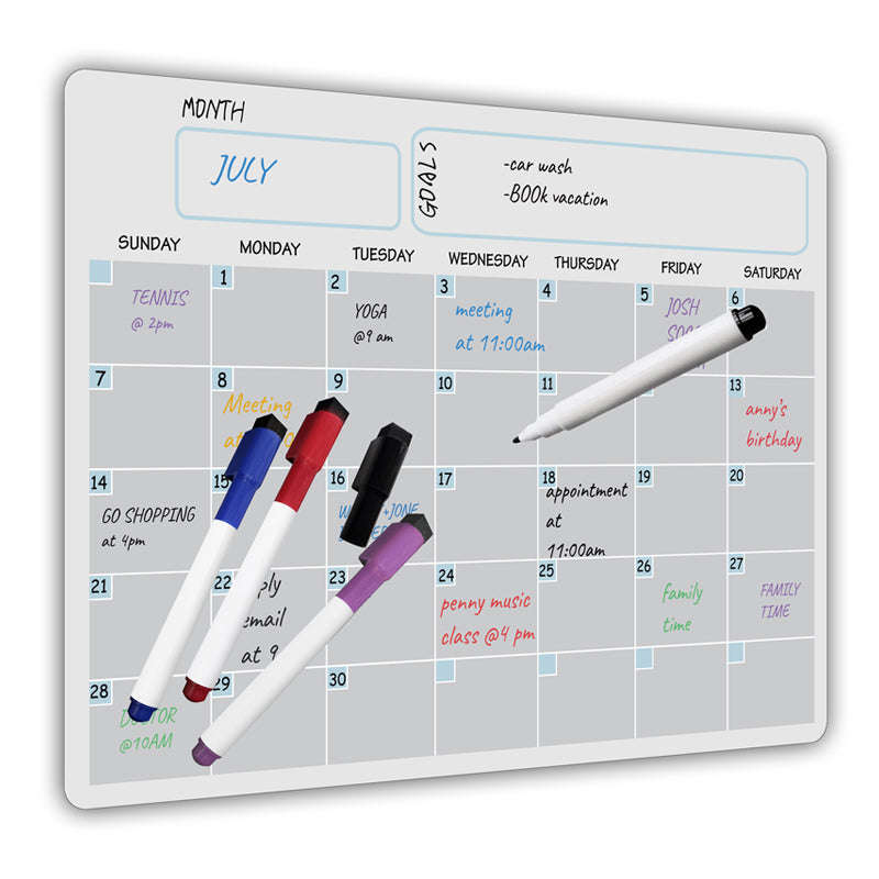 Magnetic Basic Monthly Goals Planner