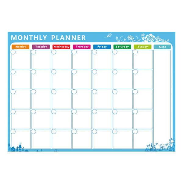 Magnetic Monthly Planner