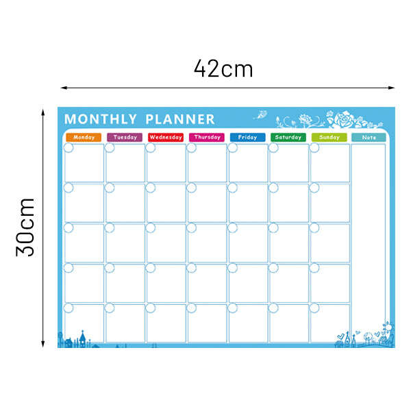 Magnetic Monthly Planner
