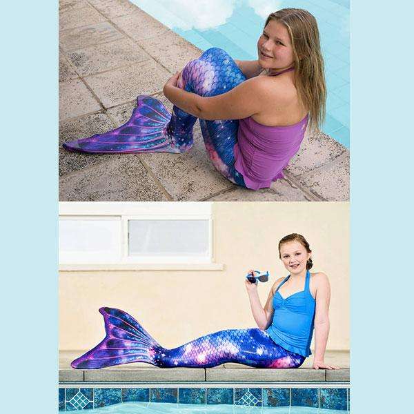 Mermaid Tail Swimwear (Adult/Teen Size) Galaxy - DH41 - S