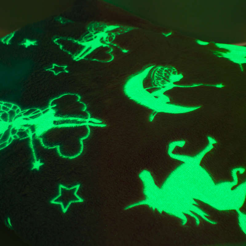 Kids Milky Way Fairies Glow In The Dark Blanket