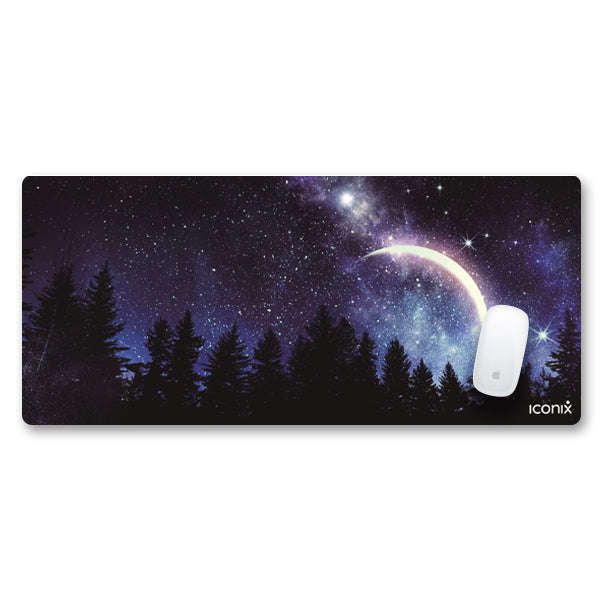 Night Sky Full Desk XL Coverage Gaming and Office Mouse Pad