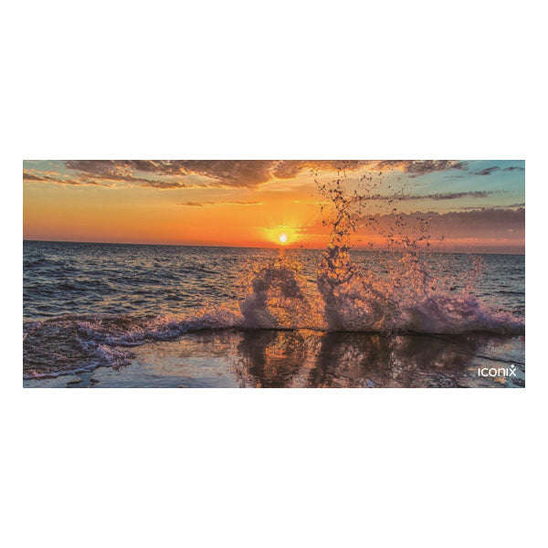 Ocean Crash Full Desk XL Coverage Gaming and Office Mouse Pad