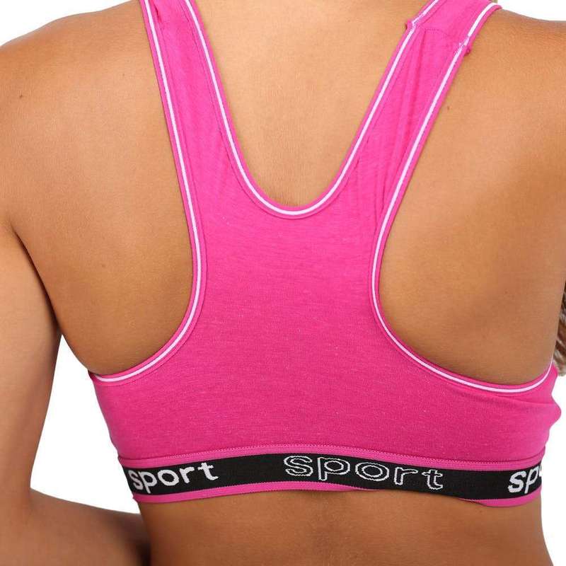 Pack of 6 Colour Wireless Sports Bra's - 8913/8915  (38B/40D/40C Available) - 40D