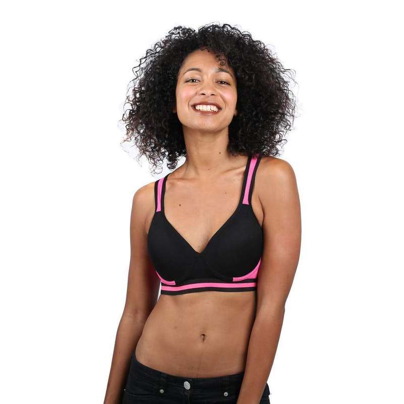 Pack of 6 Colour Wireless Sports Bra's - 8921  (38B/40B/40C/40D Available) - 40D