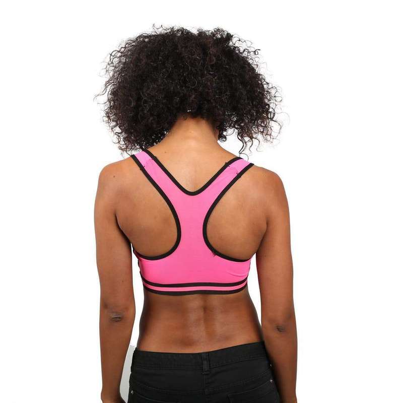 Pack of 6 Colour Wireless Sports Bra's - 8921  (38B/40B/40C/40D Available) - 40D