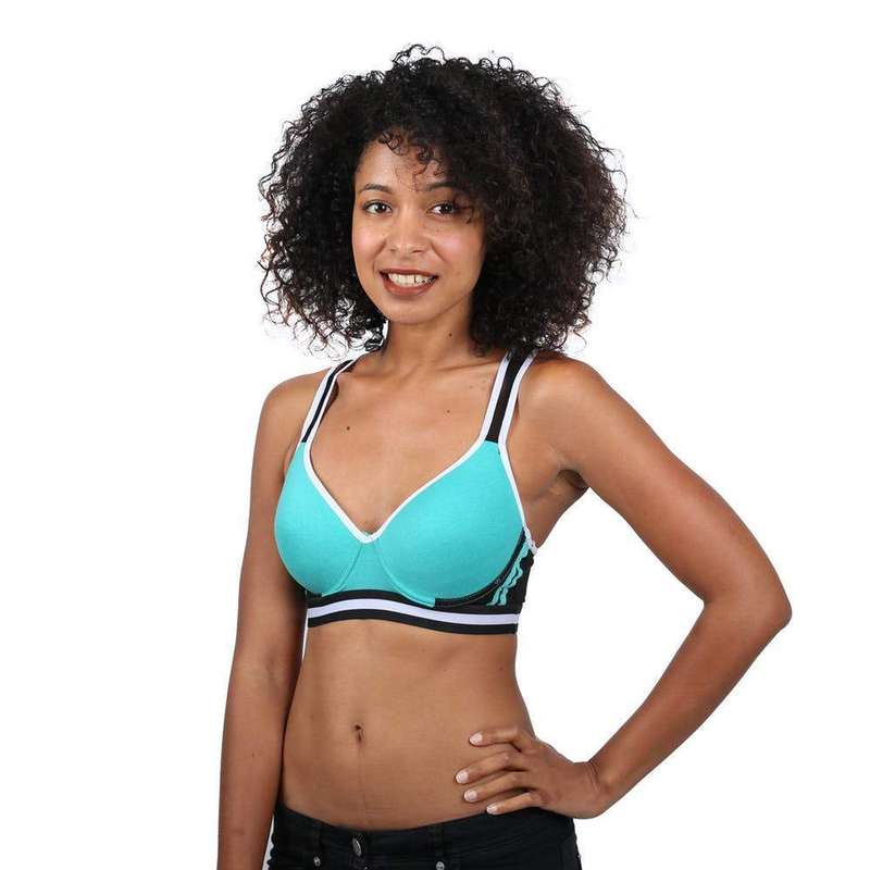 Pack of 6 Colour Wireless Sports Bra's - 8921  (38B/40C Available)