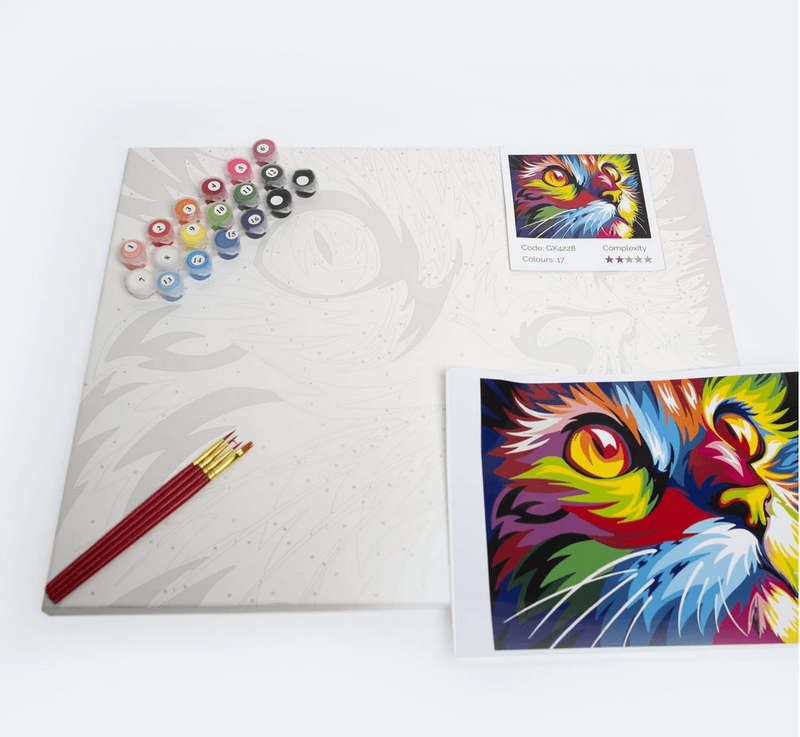 Adult Painting by Numbers - Cat