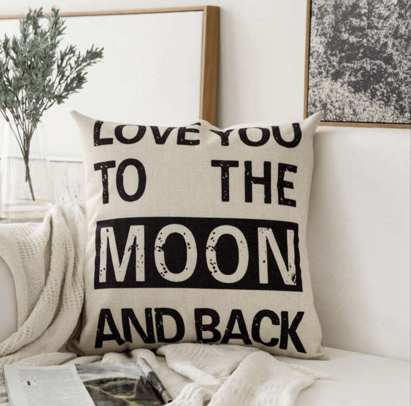 Pillow Case - Love You To The Moon and Back