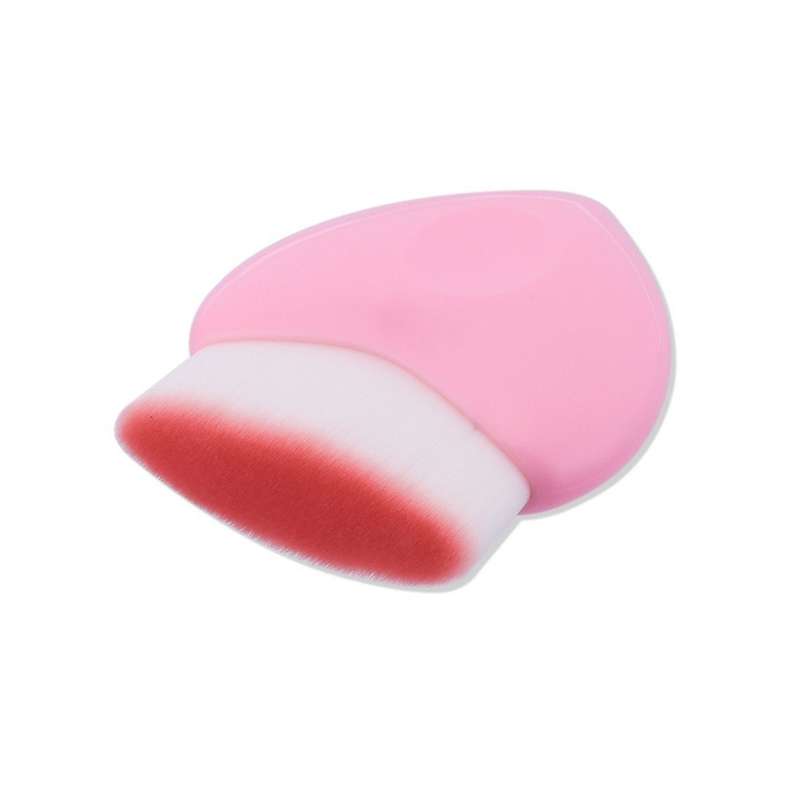 Pink Heart Shaped Makeup Brushes Set