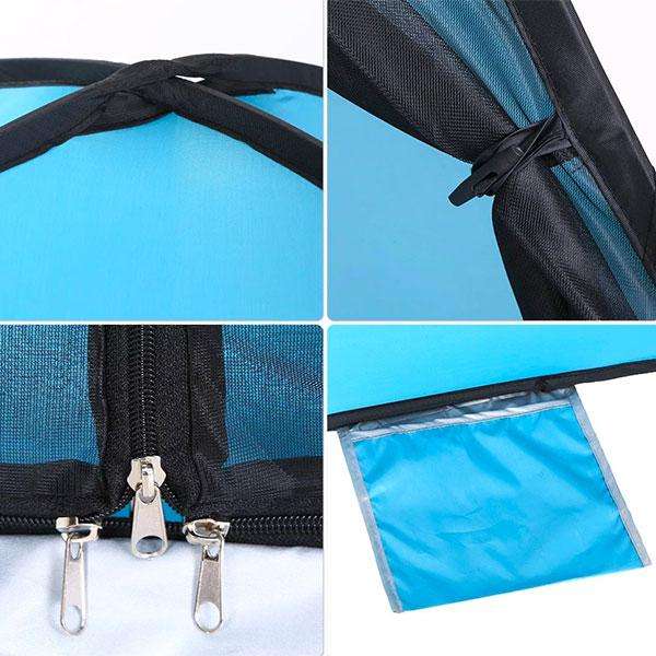 Pop-Up Beach and Camping Tent with Mesh Cover