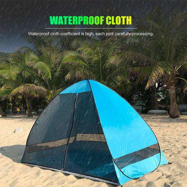 Pop-Up Beach and Camping Tent with Mesh Cover