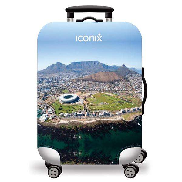Printed Luggage Protector - Cape Town City Bowl