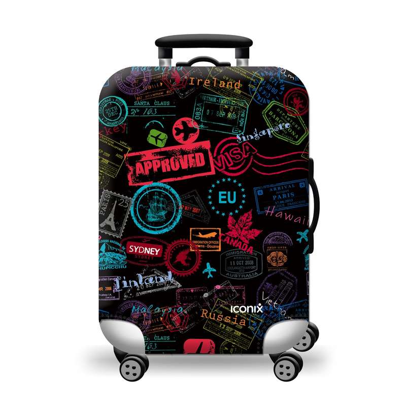 Printed Luggage Protector - Jetsetter