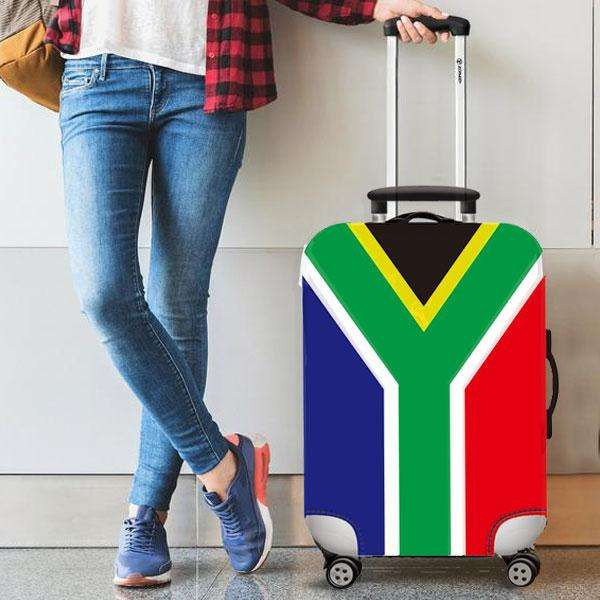 Printed Luggage Protector - South African Flag