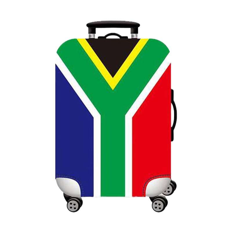 Printed Luggage Protector - South African Flag