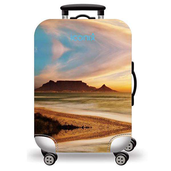 Printed Luggage Protector - Table Mountain Golden Views