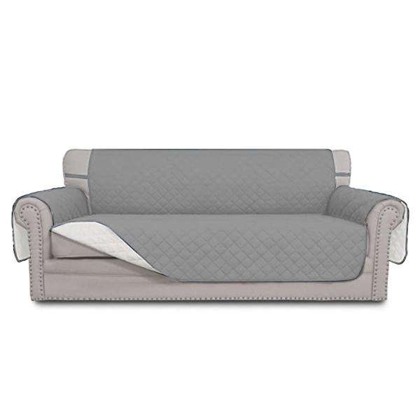 Quick Fit Sofa Protectors Cover - Three Seater - Purple