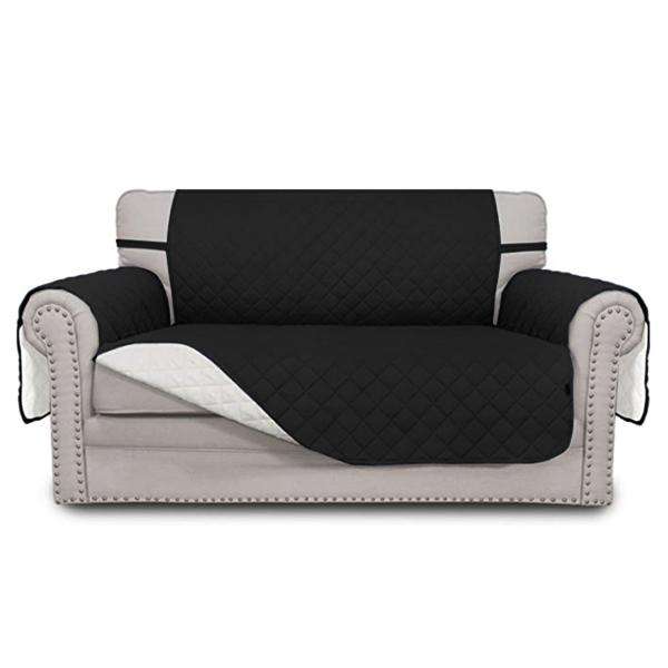 Quick Fit Sofa Protectors Cover - Two Seater - Red