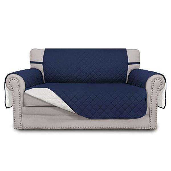 Quick Fit Sofa Protectors Cover - Two Seater - Red