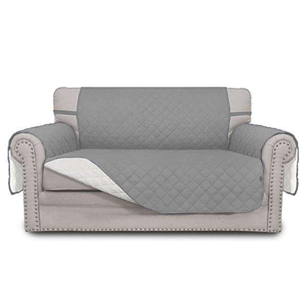 Quick Fit Sofa Protectors Cover - Two Seater - Red