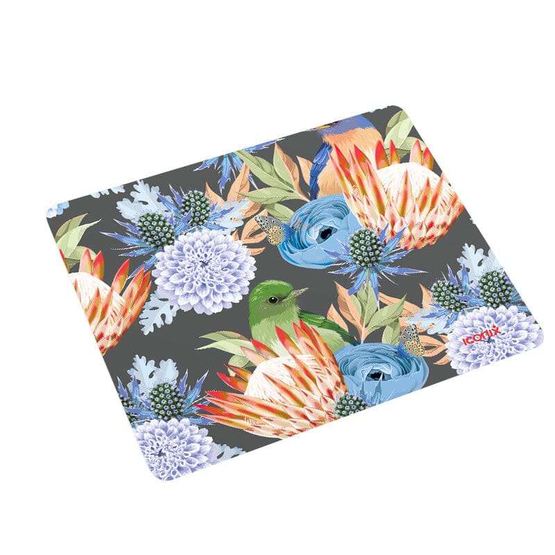 Rectangle Floral Protea Mouse Pad