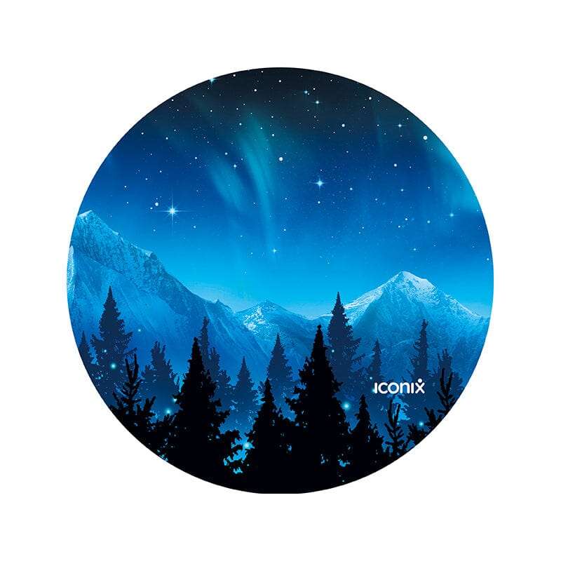 Round Mountain Views Mouse Pad