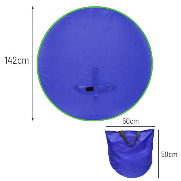Round Pop-up Double-Sided Screen Backdrop
