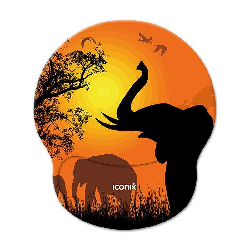 Sahara King Mouse Pad with Gel Wrist Guard Support