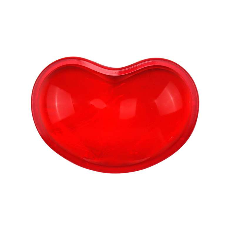 Silicone Crystal Wrist Support Pad - Red