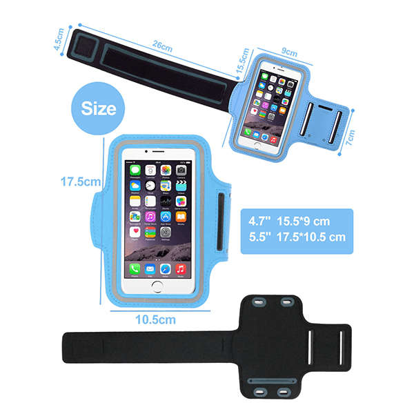 Smartphone Armbands - M / BLACK