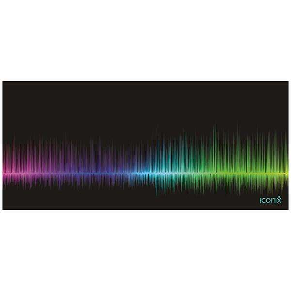 Soundwaves Full Desk XL Coverage Gaming and Office Mouse Pad