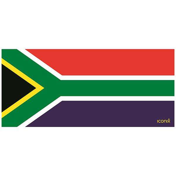 South African Flag Full Desk XL Coverage Gaming and Office Mouse Pad
