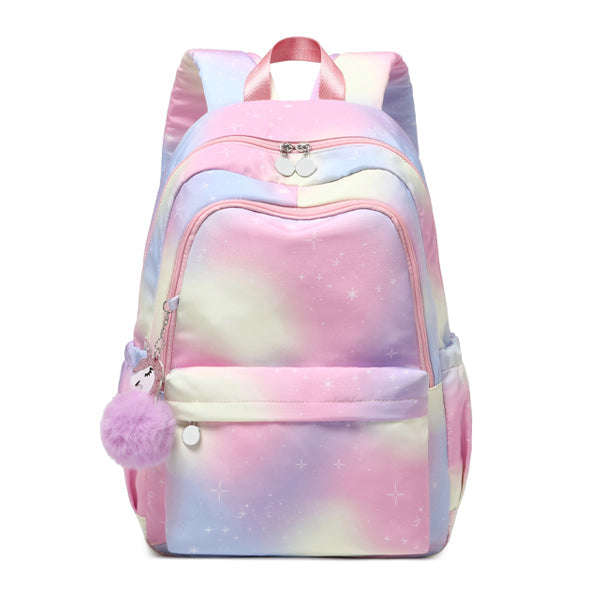 Student Tie-dye Backpack  Pastels