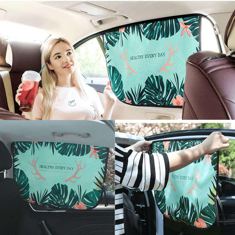 Sun protective visors - Magnet - Green Elephant