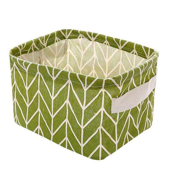 Table Top Storage Organiser-Various Printed - Grey Check Printed