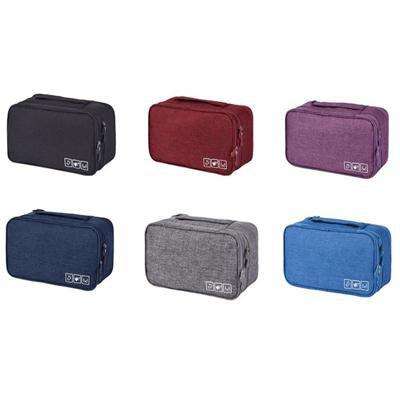 Underwear Travel Organiser (Holds 15 or More Items) - Grey