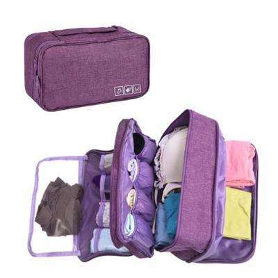 Underwear Travel Organiser (Holds 15 or More Items) - Grey