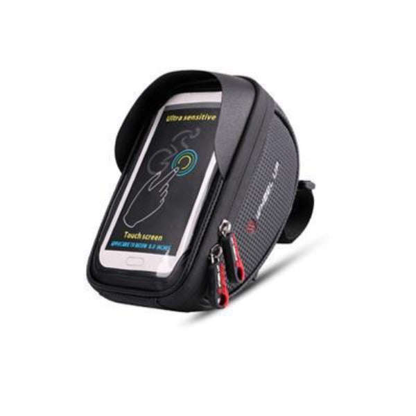 Waterproof Handle Bar Mountable Phone Pouch with storage compartment B10