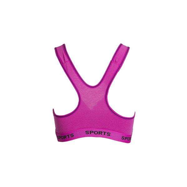 Womens Pack of 6 Fitness Sports Bras (40B/42C) - 40B