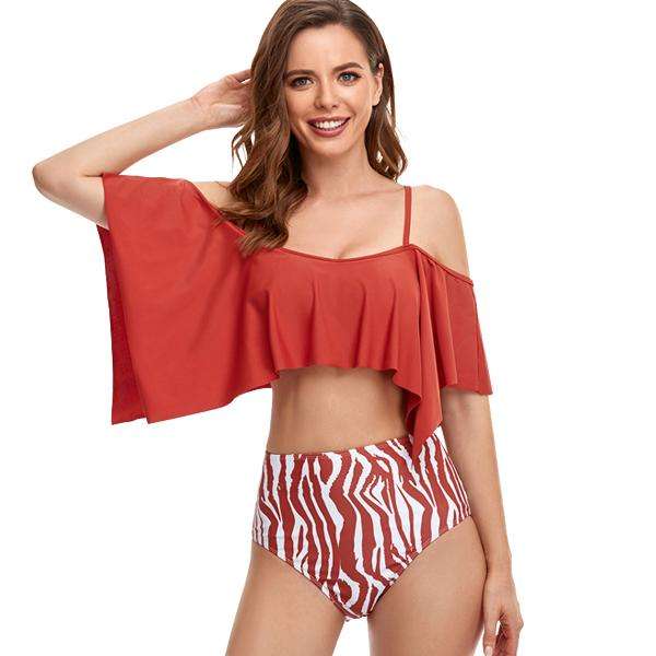 Women's Red Power Two-piece Bikini