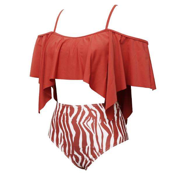 Women's Red Power Two-piece Bikini