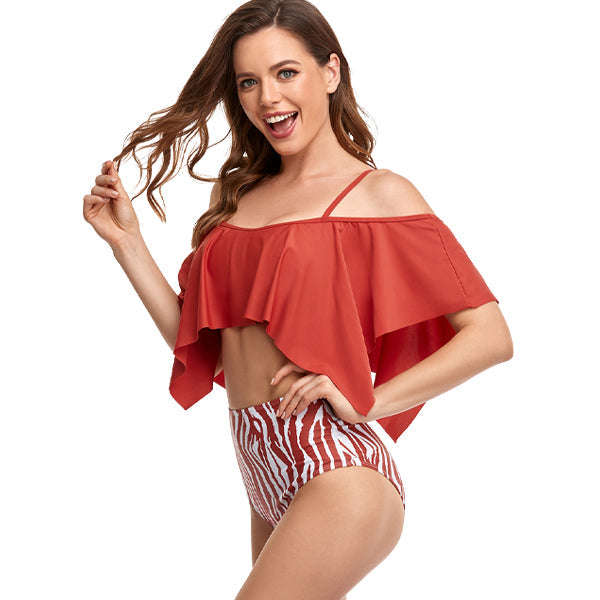 Women's Red Power Two-piece Bikini