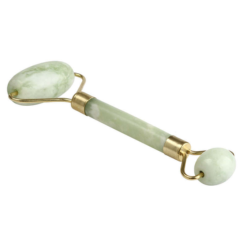 Facial Massage Jade Roller Face Body Head Neck  Nature Beauty Device