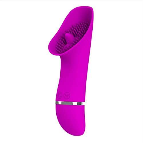 Tongue Vibrate Toy, Oral Tongue Simulator, Waterproof 30-Frequency Vibration Wand, Multi Speed...