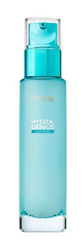L'Oreal Paris Hydra Genius Hyaluronic Acid + Aloe Liquid Moisturiser for Normal to Combination Sk...